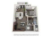 1 Bedroom Floorplan