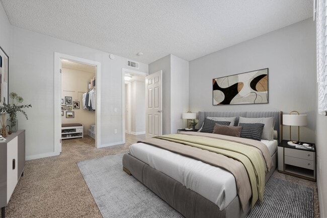 Large Bedrooms with Walk In Closets