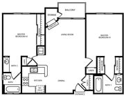 2BR/2BA