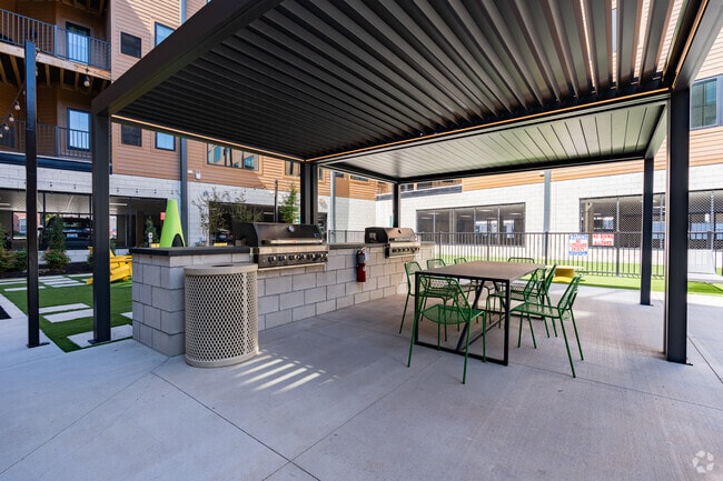 Grilling Area - The Yard Apartments