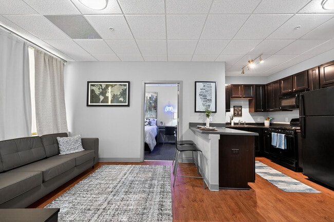 Chic Decorations and Stylish Interiors at University Plaza NIU Apartments