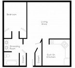 1BR/1BA