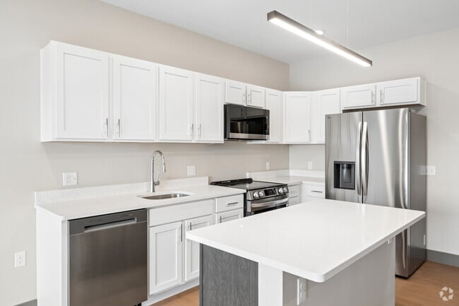 2BR, 2BA - 1,000SF - Kitchen