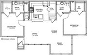 2BR/2BA