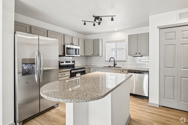 3BR, 2BA - 1,491SF - Kitchen - Red Hawk Crossings