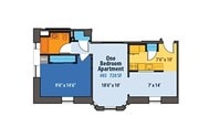 1BR/1BA