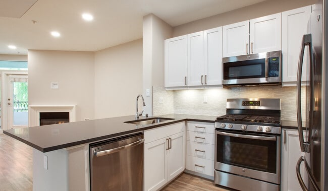 Spacious interiors withbar sitting and fireplaces