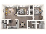B3 floor plan Nexus at Goodnight Ranch