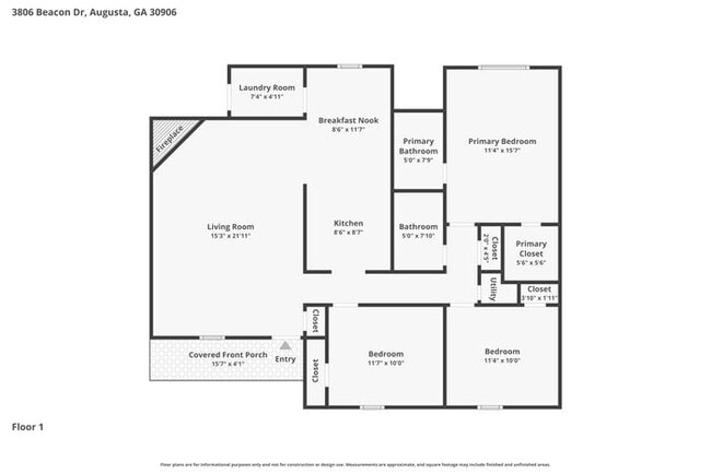 Photo - Cozy 3 bedroom Home in Augusta, GA