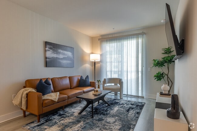 2BR, 2.5BA - 1,1130SF - Living Room