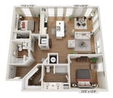 B2 floor plan Mira
