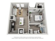 Novel Lockwood Glen - A2-L - 1 Beds - 1 Baths - 714 Sq. ft.