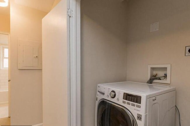 Laundry Room with W/D Combo - 526 Kenyon Street NW #101 Unit 101