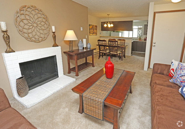 2 bedroom living room - Crystal Springs Rental