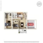 2 Bed 1 Bath 1 Car Detached