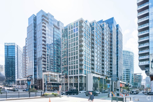 133 Seaport Boulevard se encuentra en el submercado Seaport de Boston. - EchelonSeaport Towers 1 & 2