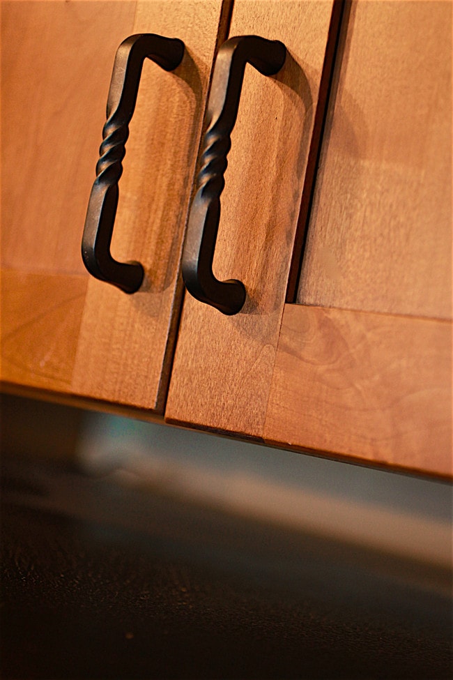 Knotty Alder Cabinets