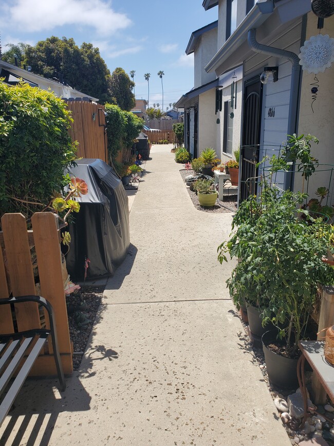 Outside