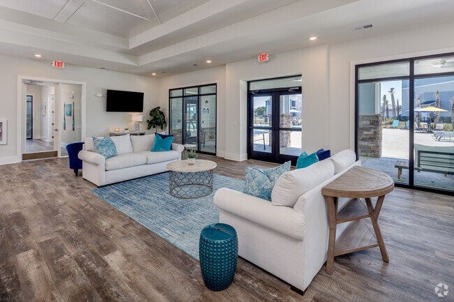 Clubhouse seating area. - Sunscapes