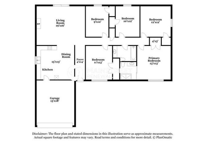 Photo - 5 Bedroom Pet-Friendly Home in Oklahoma City, OK with Main Street Renewal