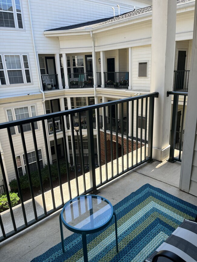 Private balcony overlooks quiet courtyard - 27 Booth St Unit 345