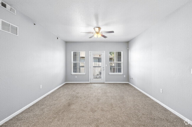 B2 - 2BR, 2BA - 1,055SF - Living Room