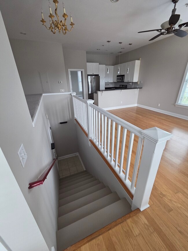Coat closet to left; entrance below - 302 Lorch St Unit 201