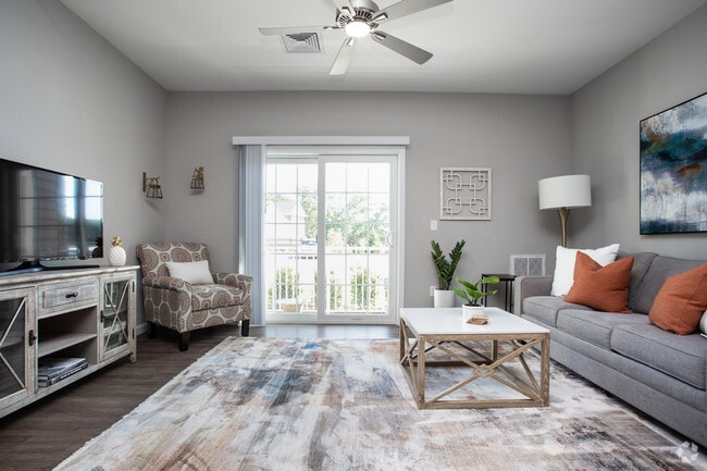 Sala de estar - Cobblestone Village Apartments