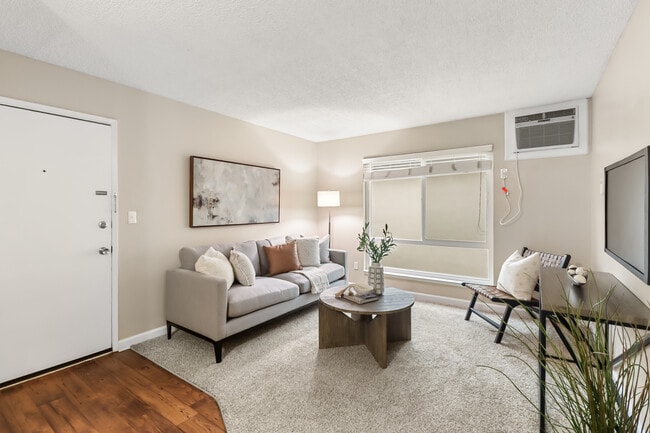 Model Living Room - River's Edge Apartments