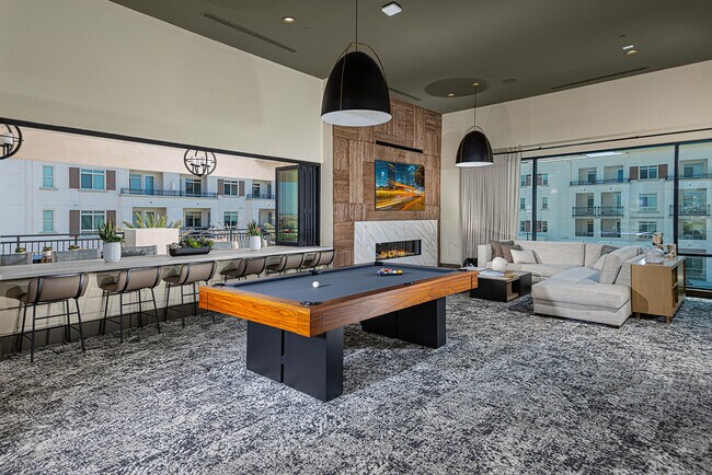 Open Concept Game Room