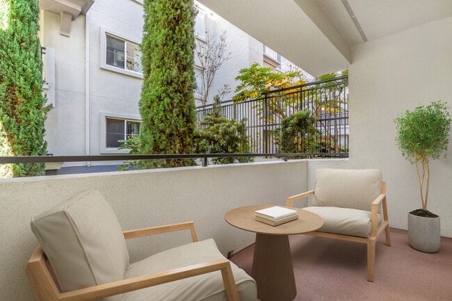 Private balcony