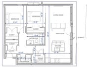 Explore this well-designed 2-bedroom apartment featuring a stylish open-concept living area and a spacious terrace.