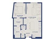 A11 | 1x1 | 732 sq ft