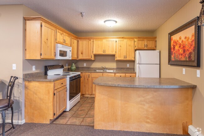 Community Room Kitchen - Meadowlawn Village