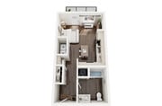 A.2 TYPE A Studio floor plan Broadstone Walnut Grove