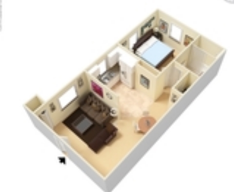 1BR/1BA - North Hills Drive 1 Bedroom/1 Bathroom - Grande