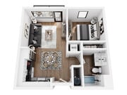 1.C floor plan Hudson West