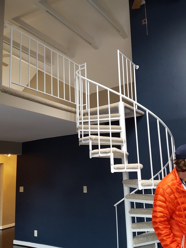 Stairs to loft bedroom