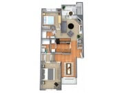 2 Bed, 2 Bath