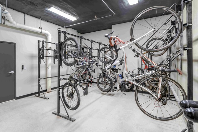 Secured Bike Storage