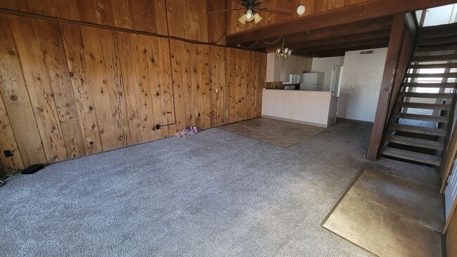 Living room facing kitchen - 162 Aynes Ct