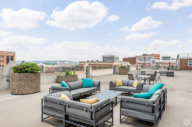 Roof Terrace - Cameron Park Apartments