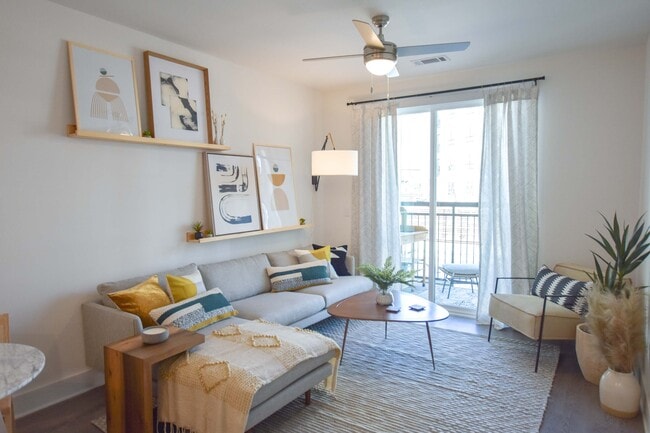 Bright and airy living room