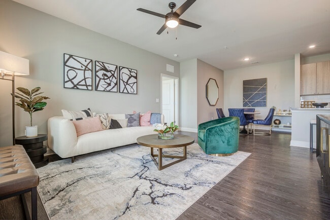 Living Room and Dining Area