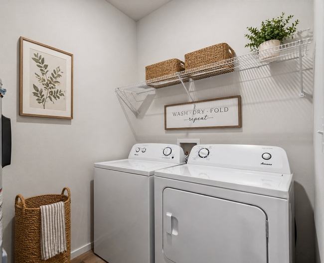 Laundry Room - 3 Bedroom 2 Bathroom - Lofts at Garden District
