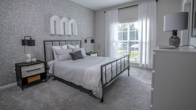 Slumber in serenity: Retreat to your personal haven in our spacious bedrooms!