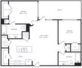 B2 floor plan Encore Grayson