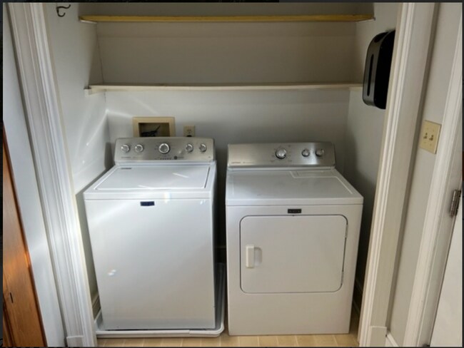 Shared Washer & Dryer