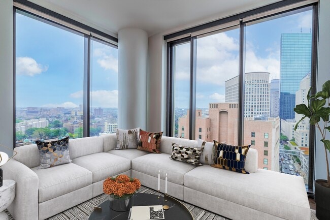 Penthouse Living Room View