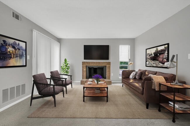 Renovated 1 Bedroom - Living